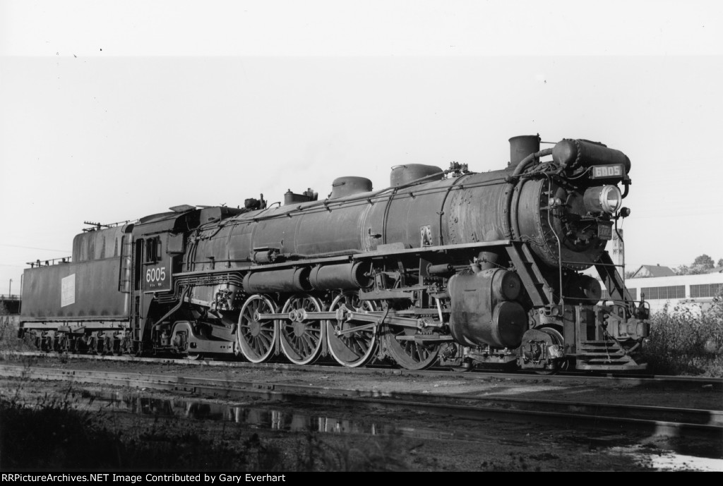 CN 4-8-2 #6005 - Canadian National